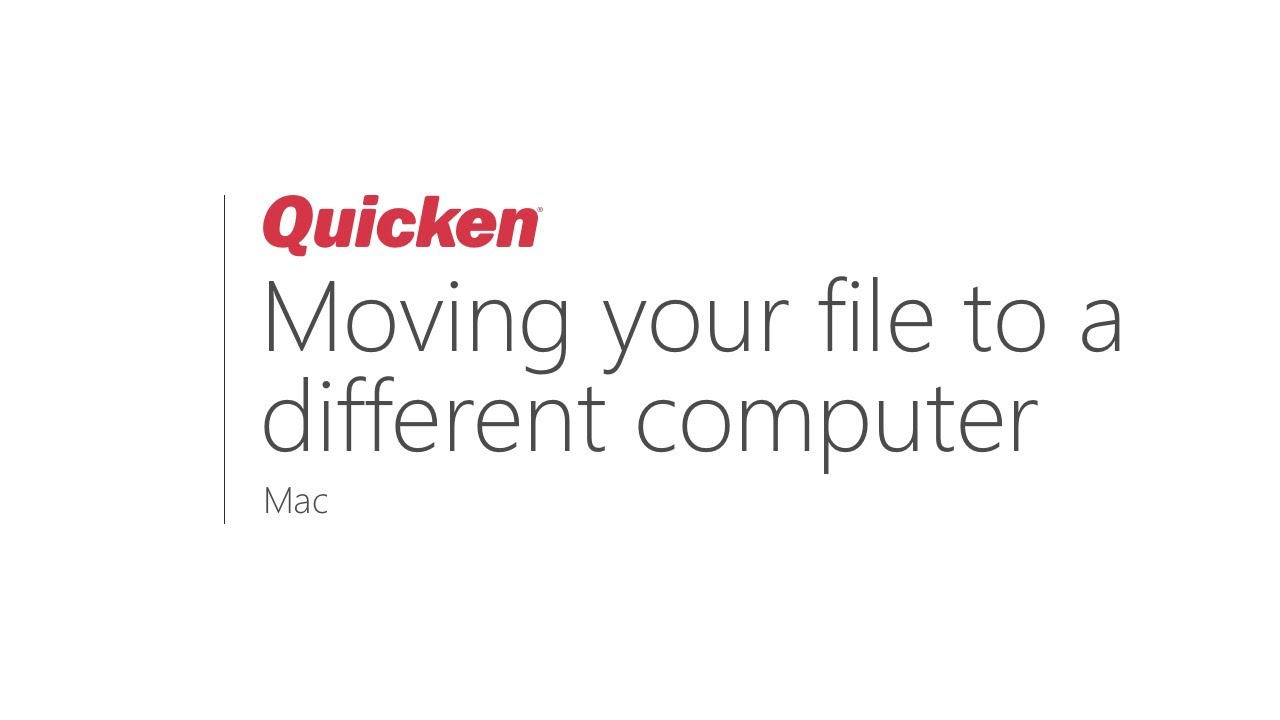 can you input quicken for mac to pc